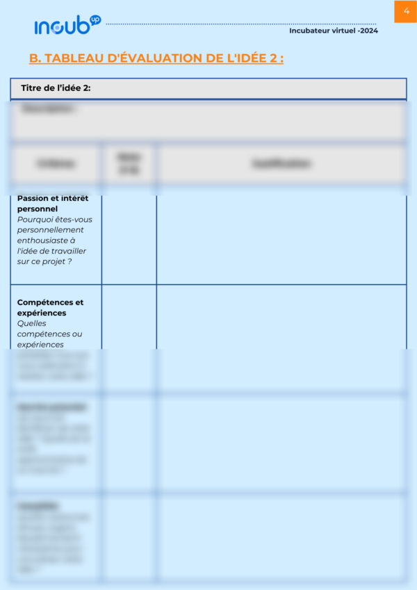 Guide de Sélection et Validation Préliminaire  d'Idée de Projet – Image 2
